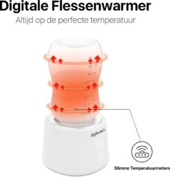MyBambini's Bottle Warmer Pro™ - Draagbare Baby Flessenwarmer Voor Onderweg - Wit - Geschikt Voor MAM, Lansinoh, NIP & Nanobebe (brede Hals) -Pasgeborenen En Jonge Kinderen 1156x1200 5