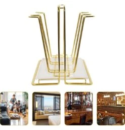 Flessenrek - Droogrek Babyfles - Flessen Rek Baby - Flessendroogrek Met Opvangbak - Afdruiprek - Afwasrek - Flessenrekje - Lekbak - Égouttoir - Goude Droogrek - Vetalo -Pasgeborenen En Jonge Kinderen 1157x1200