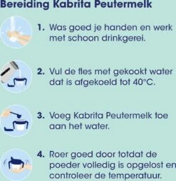 Kabrita 3 Peutermelk - Babyvoeding 12+ Maanden - 400g -Pasgeborenen En Jonge Kinderen 1169x1200