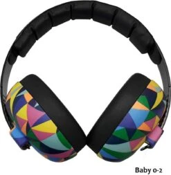 Banz - Geluidsreducerende Oorbeschermers Voor Kinderen - Hear No Blare - Caleidoscoop - Maat Onesize (0-2yrs) -Pasgeborenen En Jonge Kinderen 1170x1200 5