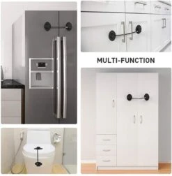 Merkloos M.W. Sloten-INCL 2x RESERVE 3M TAPE-Lade Slot-Kastenslot-Kinder Beveiliging-Deur Slot-Kinderslot Kastjes- Babyslot-Kinderslot 16 Merkloos M.W. Sloten-INCL 2x RESERVE 3M TAPE-Lade Slot-Kastenslot-Kinder Beveiliging-Deur Slot-Kinderslot Kastjes- Babyslot-Kinderslot -Pasgeborenen En Jonge Kinderen 1175x1200 4