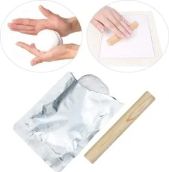 Merkloos Baby Fotolijst Klei Afdruk - Kraamcadeau Meisje / Kraamcadeau Jongen - Kleiafdruk Hand / Voet -Pasgeborenen En Jonge Kinderen 1176x1200 3