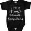 Rompertje Met Tekst-u Krijgt De Mooiste Titel Namelijk Overgroot Oma-Maat 56