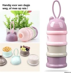 Melkpoeder Doseerdoosjes · GROEN · Melkpoeder Bewaarbakjes · Melkpoeder Toren · BPA FREE -Pasgeborenen En Jonge Kinderen 1178x1200 3