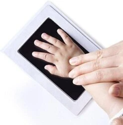 Telano® 2 Stuks Baby Voetafdruk En Handafdruk Zwart Inktafdruk - Kraamcadeau - Babyshower - Moederdagkado -Pasgeborenen En Jonge Kinderen 1178x1200 6