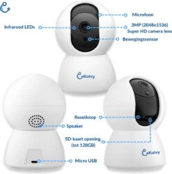 Kolvy® Babyfoon Met Camera En App - Intelligente Baby Monitor - Slimme Beveiligingscamera - NIEUW - WiFi - 3MP Super HD 1536p - Sterke Encryptie - Nachtzicht - Professioneel 19 Kolvy® Babyfoon Met Camera En App - Intelligente Baby Monitor - Slimme Beveiligingscamera - NIEUW - WiFi - 3MP Super HD 1536p - Sterke Encryptie - Nachtzicht - Professioneel -Pasgeborenen En Jonge Kinderen 1184x1200 8