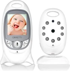 Orretti® V6 - Babyfoon Met Camera - Terugspreekfunctie - Slaapliedjes