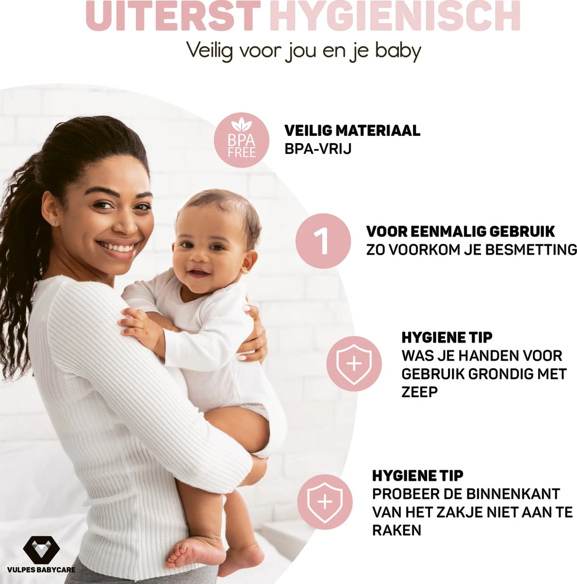 Vulpes BabyCare® Moedermelk Bewaarzakjes Met Schenktuit - Extra Groot - 250 Ml - 60 Stuks - Borstvoeding Bewaarzakje - Borstvoeding Zakjes - BPA Vrij - Incl. E-book 2 Vulpes BabyCare® Moedermelk Bewaarzakjes Met Schenktuit - Extra Groot - 250 Ml - 60 Stuks - Borstvoeding Bewaarzakje - Borstvoeding Zakjes - BPA Vrij - Incl. E-book - Afbeelding 2