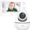ELRO BC2000 Babyfoon Premium - Met 12,7 Cm Monitor Full HD - Pan/Tilt Camera