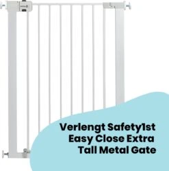 Safety 1st Easy Close Extra Hoog - Verlengdeel - 7cm - Metal White -Pasgeborenen En Jonge Kinderen 1191x1200 17