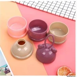 Melkpoeder Doseerdoosjes · SET VAN 2 PAARS&GROEN · Melkpoeder Bewaarbakjes · Melkpoeder Toren · BPA FREE -Pasgeborenen En Jonge Kinderen 1194x1200 1