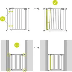 Hauck Autoclose N Stop 2 Veiligheidshekje - 75 Tot 80 Cm - Uitbreidbaar - White 15 Hauck Autoclose N Stop 2 Veiligheidshekje - 75 Tot 80 Cm - Uitbreidbaar - White -Pasgeborenen En Jonge Kinderen 1194x1200 12