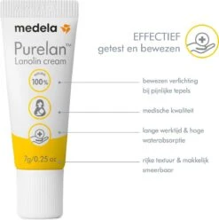Medela Purelan Tepelzalf Lanoline Tepelcreme Snelle Verlichting Bij Pijnlijke Tepels - Tube 7gr -Pasgeborenen En Jonge Kinderen 1194x1200 9