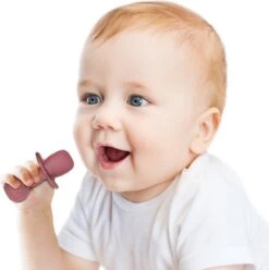 JU&MP Kinderbestek - Baby - 2 Baby Lepeltjes En Vorkjes - Baby Bestek - BPA-Vrij - Roze Oranje -Pasgeborenen En Jonge Kinderen 1197x1200 20