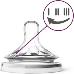 Philips Avent SCF045/27 Natural Speen - 3m+ - 2stuks -Pasgeborenen En Jonge Kinderen 1198x1200 15