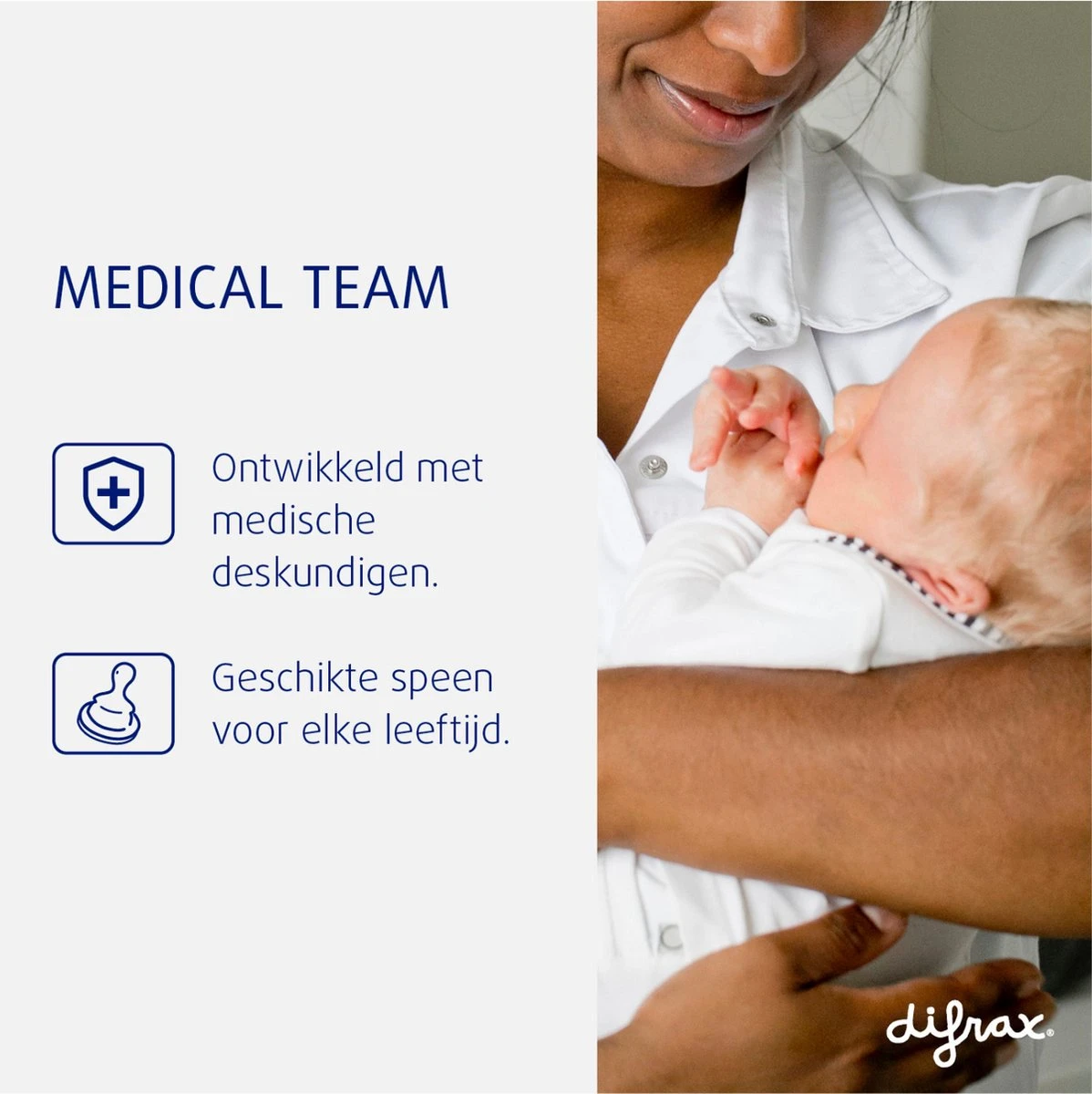 Difrax Flessenspeen Papspeen Wide/Breed - Maat XL - 2 Stuks 4 Difrax Flessenspeen Papspeen Wide/Breed - Maat XL - 2 Stuks - Afbeelding 4