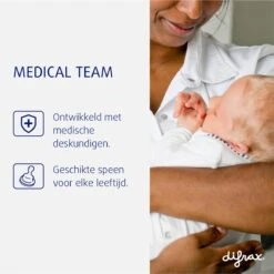 Difrax 1-2-3 Doseerspeen Natural - 2st -Pasgeborenen En Jonge Kinderen 1198x1200 23
