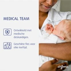 Difrax Anti-Colic S-Babyfles Natural - 250 Ml - Brick/Roodbruin -Pasgeborenen En Jonge Kinderen 1198x1200 30