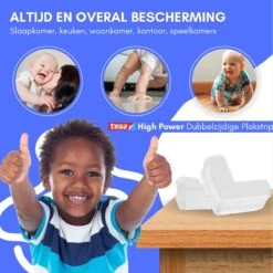 Merkloos Hoekbeschermers Baby - 16 Stuks - Tafelhoek Beschermers - Hoekbeschermers Tafel - Transparant -Pasgeborenen En Jonge Kinderen 1198x1200 53