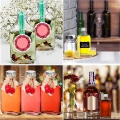 Belle Vous Mini 100ml Glazen Flask Likeur Flessen Met Zilveren Doppen & Trechter (20 Pak) – Lege Schroefdop Miniatuur Flessen Voor Huwelijk & Feesten – Alcohol, Schnaps, Whisky, Shots & Drankjes -Pasgeborenen En Jonge Kinderen 1199x1200 69