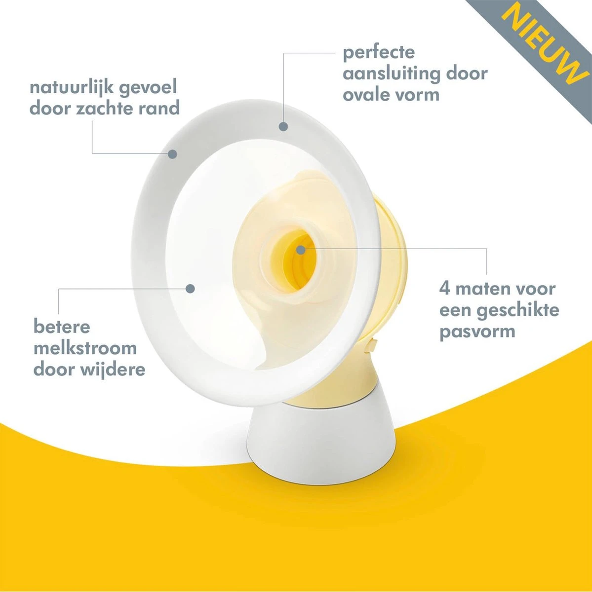 Medela Personal Fit Flex Borstschild Met Zachte Rand - 2 Stuks - Maat XL - 30 Mm 11 Medela Personal Fit Flex Borstschild Met Zachte Rand - 2 Stuks - Maat XL - 30 Mm - Afbeelding 11