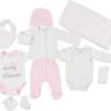 Merkloos Baby Kleding Meisje - Babykleertjes – Prinses - Baby Kleren Meisje – Boxpakje Meisje - Kleding Baby Meisjes - Kraamcadeau Meisje - Baby Cadeau – Baby Kleding Meisje - New Born - Baby Kleren - Baby Pakje