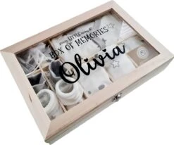 Gepersonaliseerd Kraamcadeau Unisex - Baby Geschenkset Neutraal - Herinneringsdoos Baby - Kraamcadeau - Baby Memorie Box - Babyshower Cadeau - Babycadeau - 10 In 1 Kado - Cadeau Met Naam -Pasgeborenen En Jonge Kinderen 1200x1002 2
