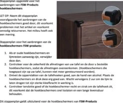 FSW-Products - 4 Stuks - Siliconen Tafel Hoekbeschermers Set - T-vorm - Zwart - Tafelhoek Bescherming - Beschermhoeken - Veiligheid - Zelfklevende Tafelhoek Beschermers - Tafelhoekbescherming - Bescherming Meubels - Zelfklevend -Pasgeborenen En Jonge Kinderen 1200x1005 10