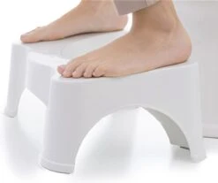Toiletkrukje Kinderen & Volwassenen - Opstapje - WC Krukje Voor De Juiste Houding - Opstapkrukje - Squatty Potty