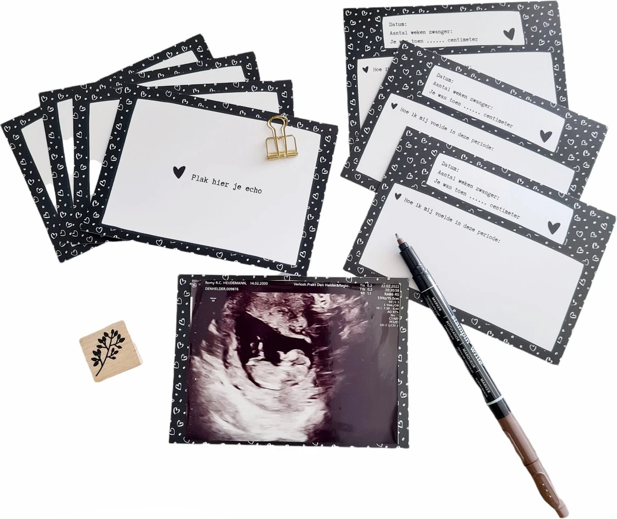 Echo Bewaarkistje Incl. Baby Echo Invul Kaarten - MammaZenn - Baby Echo Bewaardoos - Baby Echo Cadeau Kistje Met Kaarten - Baby Echo Boekje 4 Echo Bewaarkistje Incl. Baby Echo Invul Kaarten - MammaZenn - Baby Echo Bewaardoos - Baby Echo Cadeau Kistje Met Kaarten - Baby Echo Boekje - Afbeelding 4