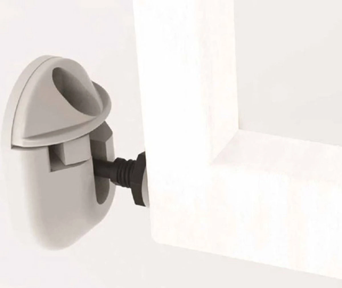 Noma Veiligheidshekje Verstelbaar 63.5-106 Cm Hout Wit 94153 14 Noma Veiligheidshekje Verstelbaar 63.5-106 Cm Hout Wit 94153 - Afbeelding 14