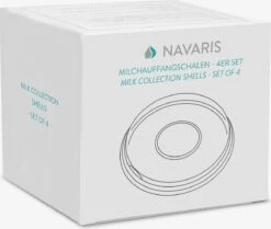 Navaris Opvangbekers Voor Borstmelk X4 - Siliconen En Polypropyleen Opvangbekers Voor Borstvoeding - Opvangen En Bewaren Van Moedermelk -Pasgeborenen En Jonge Kinderen 1200x1015 2