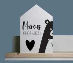 Merkloos Kraamkado Tweeling - Geboortehuis Met Namen - Tweeling Kado - Geboortetekstborden - Geboorte Decoratie - Tweeling - Geboortecadeau Tweeling - Cadeau Met Naam -Pasgeborenen En Jonge Kinderen 1200x1028 3