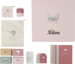 Little Dutch Baby Memory Box Roze - Kraamcadeau - Herinneringen - Babyshower Geschenk - Gepersonaliseerd - Met Naam