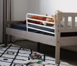 A3 Baby & Kids Trombone Bedhekje - 77 T/m 125 Cm - Metaal Wit
