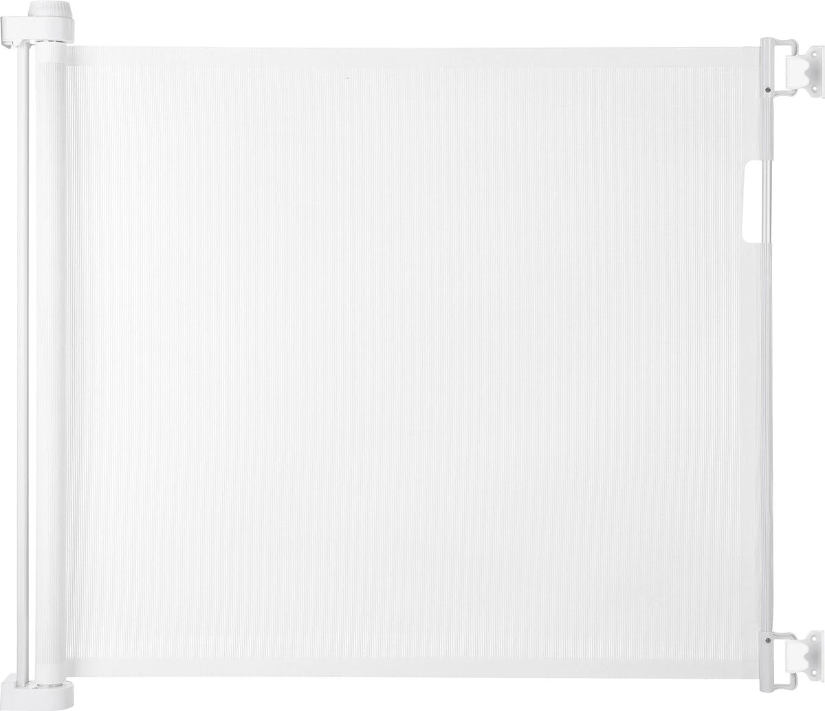 Balloe Oprolbaar Traphekje – Veiligheidshekje - Kinderhekje – Babyhekje – Traphek – Hondenhek – Wit 1 Balloe Oprolbaar Traphekje – Veiligheidshekje - Kinderhekje – Babyhekje – Traphek – Hondenhek – Wit