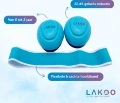Lakoo Baby - Gehoorbescherming - Oorbeschermers - Oorbeschermers Baby - Oorkappen - Kindergehoorbescherming - Oorkleppen - Blauw -Pasgeborenen En Jonge Kinderen 1200x1036 1