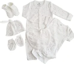 Kraamcadeau Unisex Jongen Meisje - Unisex - Baby Geschenkset - Kraamcadeau Neutraal - Baby Memorie Box - Babyshower Cadeau - Gender Neutraal Babycadeau - 10 In 1 Kado -Pasgeborenen En Jonge Kinderen 1200x1038