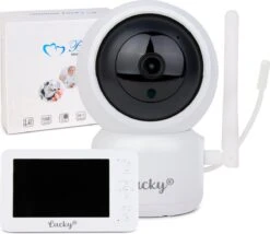 Lucky®Store Babyfoon - Babyfoon Met Camera - Bestverkocht - Babyfoons - Digitaal - 8 Slaapliedjes -Pasgeborenen En Jonge Kinderen 1200x1039 4