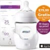 Philips AVENT SCH820/00 - BLUETOOTH - Slimme Babyfles - Houd Alle Voedingen Bij - Voor Apple Ios
