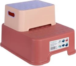 Splendole Opstapje - Badkameropstapje Kinderen - Wc Krukje 27 Cm Roze