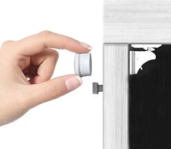 Kinderslot Kastjes | Sterke Magneet | Veiligheid Kinderen | 4 Stuks |Inclusief Bevestigingsmateriaal