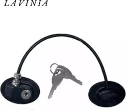 Lavinia Zelfklevende Hoge Kwaliteit Kinderslot - Kinderslot Koelkast - Kinderslot Lade - Zelfklevend Kinderslot - Ladebeveiliging Kinderen - Kastslot - Keukenkast - Zwart - Kinderslot Kastjes - Kinderslot - Deurslot - Veiligheidshaakjes - 2 Sleutels