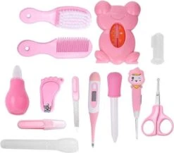 BenjaGoods Baby Verzorgingsset - 13 In 1 - Baby Geschenkset - Babyshower - Manicureset - Reistasje - Kraamcadeau - Meisje - Baby - Roze 12 BenjaGoods Baby Verzorgingsset - 13 In 1 - Baby Geschenkset - Babyshower - Manicureset - Reistasje - Kraamcadeau - Meisje - Baby - Roze -Pasgeborenen En Jonge Kinderen 1200x1055
