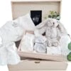 Kraamcadeau Unisex Jongen Meisje - Unisex - Baby Geschenkset - Kraamcadeau Neutraal - Baby Memorie Box - Babyshower Cadeau - Gender Neutraal Babycadeau - 10 In 1 Kado
