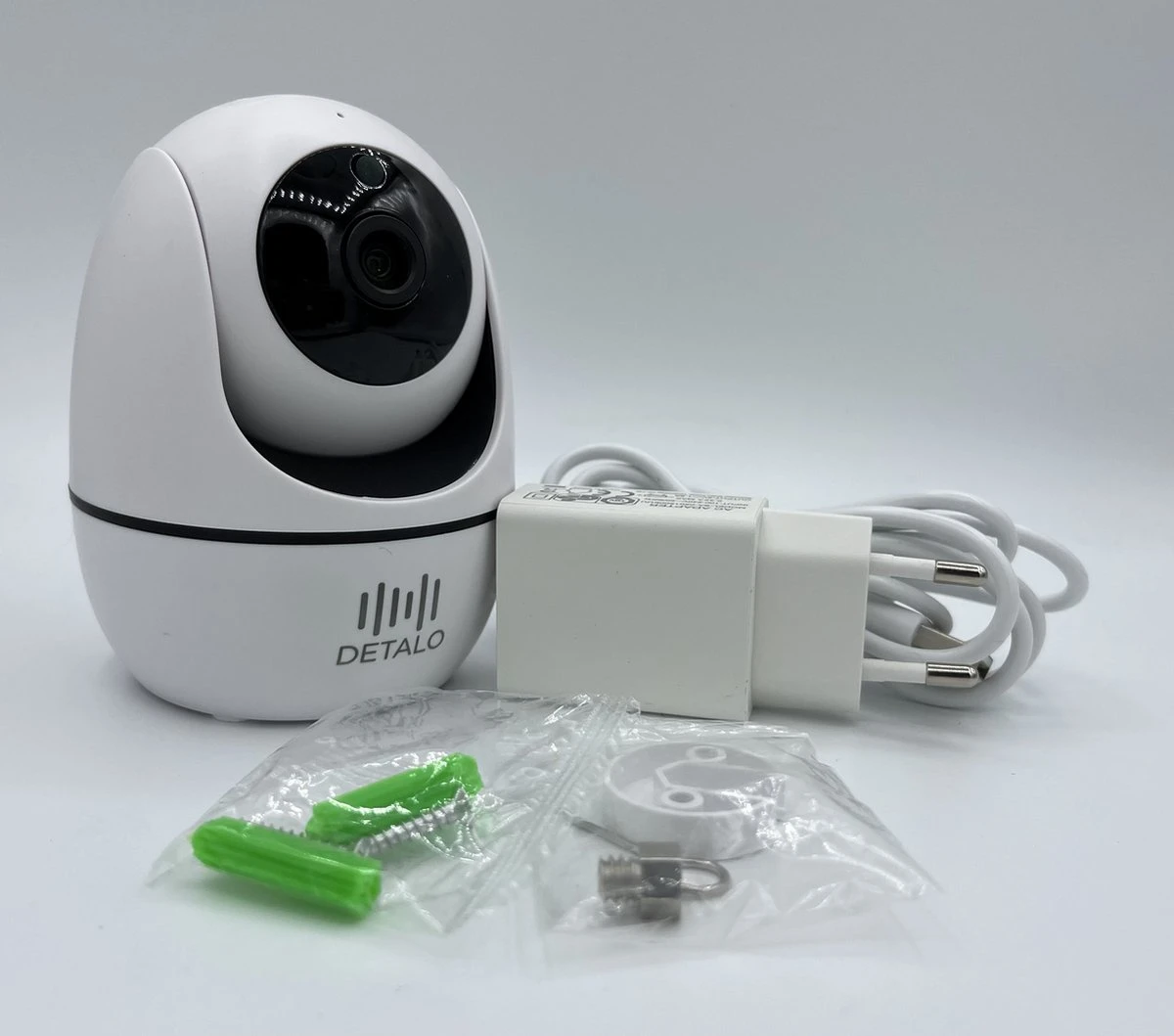 DETALO Babyfoon - Babyfoon Met Camera En App - Verstelbare Camera - Geluid En Bewegingsdetectie - Spraakfunctie 2 DETALO Babyfoon - Babyfoon Met Camera En App - Verstelbare Camera - Geluid En Bewegingsdetectie - Spraakfunctie - Afbeelding 2