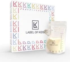 Label Of Kids - Moedermelk Bewaarzakjes - Borstvoeding Bewaarzakje - Met Schenktuit - 200 Ml - BPA Vrij - 120 Stuks - Zoogcompressen 26 Label Of Kids - Moedermelk Bewaarzakjes - Borstvoeding Bewaarzakje - Met Schenktuit - 200 Ml - BPA Vrij - 120 Stuks - Zoogcompressen -Pasgeborenen En Jonge Kinderen 1200x1064