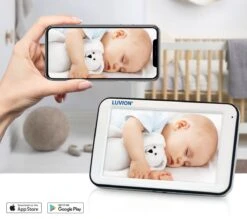 Luvion Supreme Connect 2 HD Wifi Babyfoon Met Camera én App - Premium Baby Monitor -Pasgeborenen En Jonge Kinderen 1200x1066 1