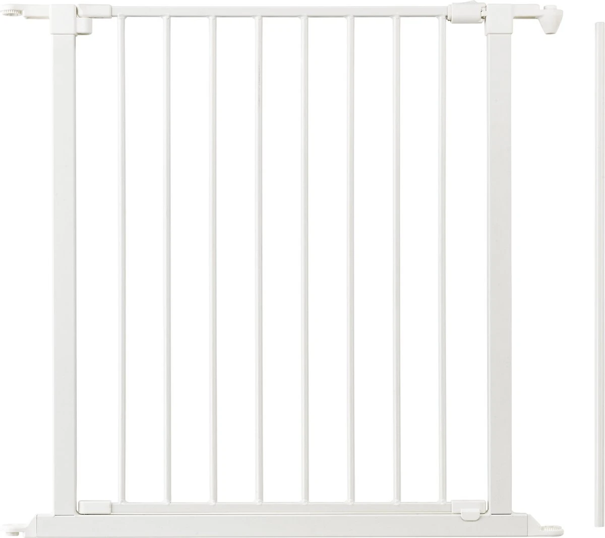 BabyDan Flex Traphekje 2 Deuren, 2x33cm 218cm Wit 4 BabyDan Flex Traphekje 2 Deuren, 2x33cm 218cm Wit - Afbeelding 4