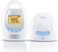 Alecto DBX-20 - Digitale Babyfoon Met Display - Wit/Blauw -Pasgeborenen En Jonge Kinderen 1200x1069 3